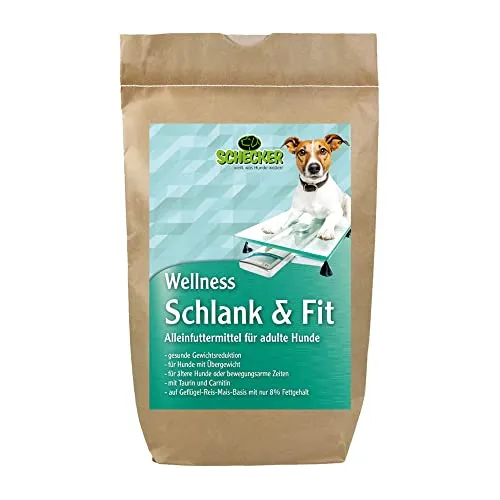 Schecker Trockenfutter Wellness Schlank und Fit - Geflügel12 kg