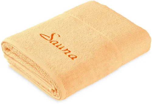 Möve For Frottana Saunatuch Pearl, 80x200 cm, gelb in gelb von Möve For Frottana