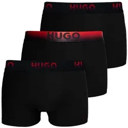 HUGO UNDERWEAR Trunk Herren XXL schwarz von HUGO BOSS