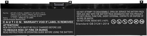 CoreParts MBXDE-BA0217 Notebook Akku - Hochwertiger Ersatzakku für Laptops, sorgt für längere Laufzeiten und zuverlässige Leistung während des Einsatzes.