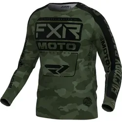 FXR Clutch 2024 Motocross Jersey, mehrfarbig, Größe 3XL für Männer - Hochwertiges Motocross Jersey aus leichtem Polyester-Mesh, schmal geschnitten für optimalen Tragekomfort und mit geklebten Ärmelbündchen für weniger Reibung – ideal für den Einsatz im Sport.