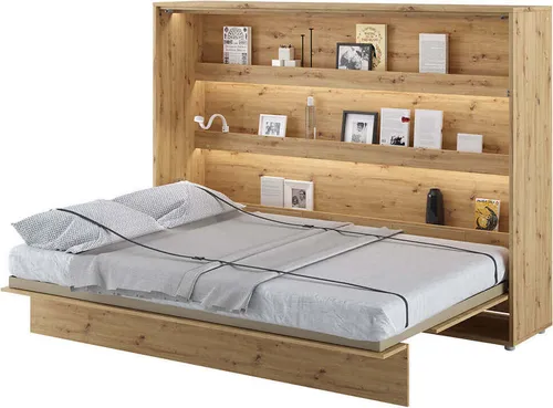 yourhouse24 Schrankbett Bed Concept BC-04 140x200 – Wandklappbett für flexibles Wohnen
