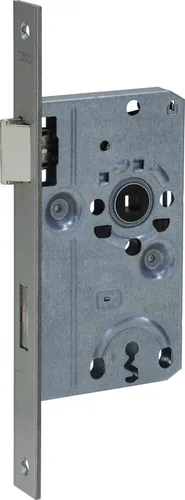 Abus Einsteckschloss für Zimmertüren ES BB2 L Silber 55 72 24 SB