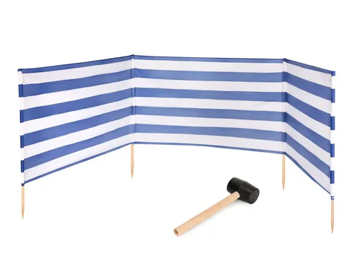 Garronda Strand Windschutz Sichtschutz 4m mit Gummihammer