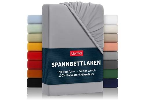 Blumtal Spannbettlaken Bettlaken aus Mikrofaser OEKO-TEX® zertifiziertes Laken, Mikrofaser, Gummizug: rundum, (1 Stück), Oeko-TEX® Zertifiziert