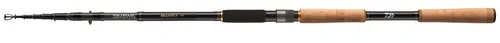DAIWA Ballistic X Tele Spin 3m 40-110g - Vielseitige 3m Spinnrute für Angelenthusiasten. Ideal für das gezielte Fischen mit einem Wurfgewicht von 40-110g. Perfekte Transportlänge von 87cm für den einfachen Transport.