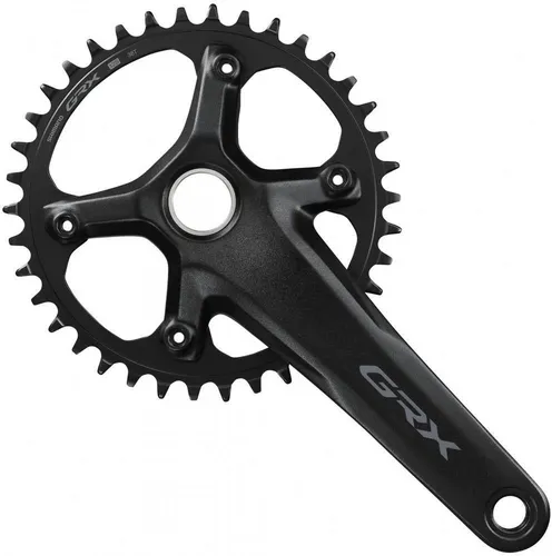 SHIMANO GRX FC-RX610-1 Kurbelgarnitur 175mm 38Z - Kurbeln & Kurbelgarnituren – Hochwertige GRX Kurbelgarnitur für präzise Schaltvorgänge und optimale Kraftübertragung im Gravel-Bereich.