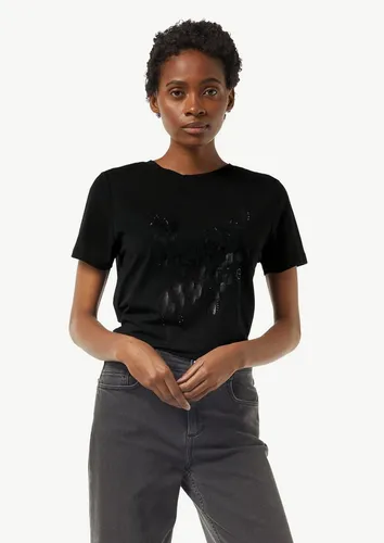 comma Kurzarmshirt T-Shirt T-Shirt mit Artwork