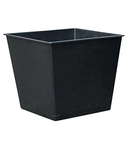 Dehner Universal-Pflanztopf, Kunststoff, schwarz,30 x 26 x 26 cm