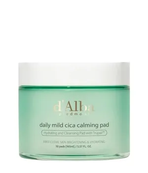 d'alba Piedmont Daily Mild Cica Calming Pad, Beruhigende und beruhigende Pads, sanftes Peeling