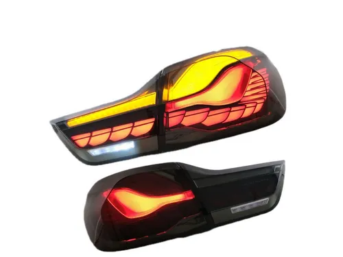 LLCTOOLS LED Rückleuchte für BMW 4er F32/F33/F36/F82 - Autolampen mit E-Prüfzeichen, hell leuchtende Voll-LED Rückleuchte mit dynamischem Blinker und Lichtanimation beim Entriegeln für optimale Sichtbarkeit und Sicherheit.