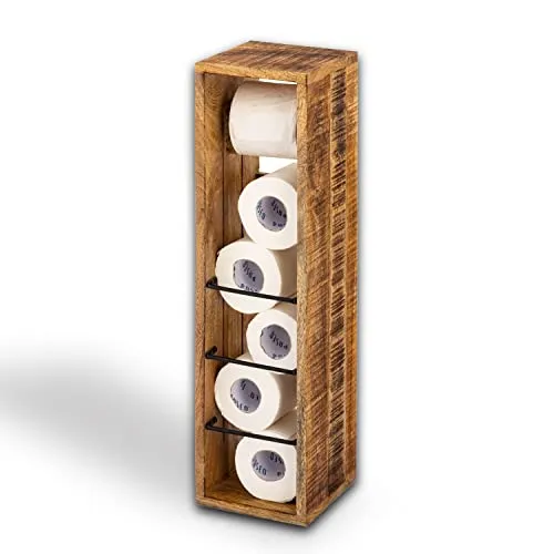 Toilettenpapierhalter Braun von casamia