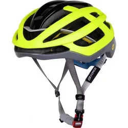 FORCE Helm LYNX MIPS fluo-black S-M - Sicher und stylisch - Fahrradhelm mit MIPS-Technologie für optimalen Schutz bei Stürzen. In-Mold-Bauweise, 19 Lüftungsöffnungen und verstellbares Rückhaltesystem für höchsten Komfort und Sicherheit. Größe S-M (55-59 cm), Gewicht: 260 g.