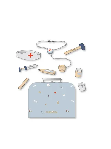 Filibabba Spielkoffer Doktorset (FI-03825)