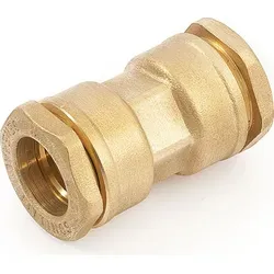 PE-Kupplung Messing Ø 20 mm : 20 mm Größe: 20 mm