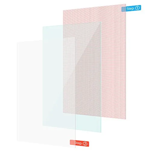 UC-Express 2x Displayschutz Folie 10-10.1 Zoll Tablet Universal Displayfolie Schutzfolie