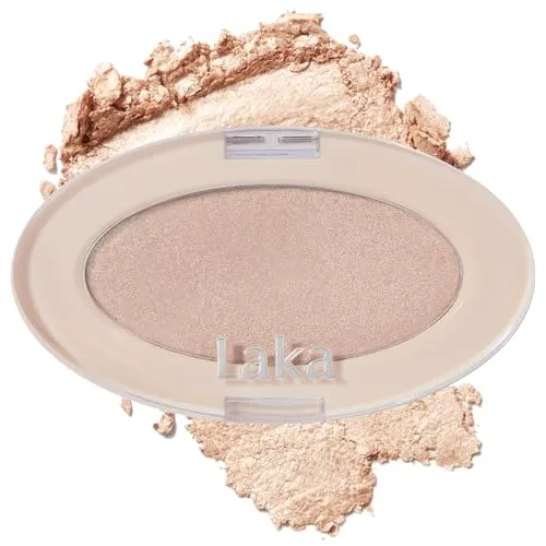 LAKA Dream Beam Highlighter 01 Natural Beam, Puder-Highlighter, strahlend, langanhaltend, Glass Skin, Vegan, K-Beauty​