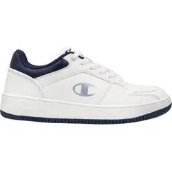 Champion Damen Rd18 Foil W Low Sneakers, Weiß (WW011), 36 EU - Damen-Sneaker im Basketball-Look, ideal für sportliche Outfits und den Alltag, Größe EU36 für optimalen Tragekomfort.