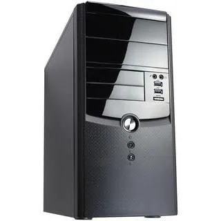 Compucase M-ATX MiniT., bl USB 3.0 o. NT (mATX, Mini-ITX) (6T11Bm-U3T)