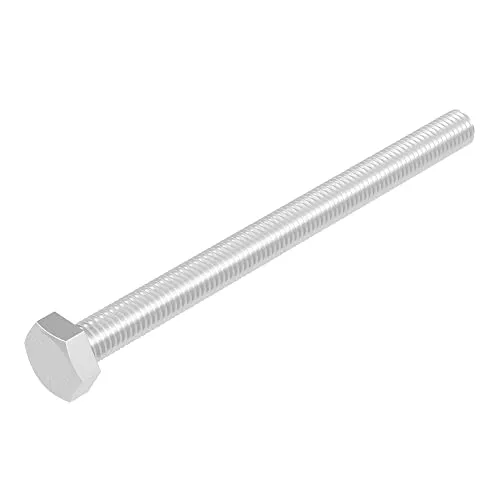 SECCARO Sechskantschraube M5 x 65 mm, Edelstahl V2A VA A2, DIN 933 / ISO 4017, Außensechskant, 20 Stück