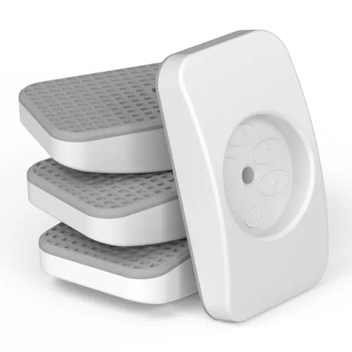YEAUPE PRO 4 Stück Wandschutz Pads Rechteckige für Treppengitter & Türschutzgitter