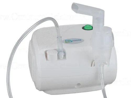 Inhaliergerät Omnibus - Kompressor Inhalator für effektive Inhalation - Inhaliergeräte für gezielte Atemwegstherapie, kompakt und leistungsstark für schnelle Linderung von Atemwegserkrankungen.
