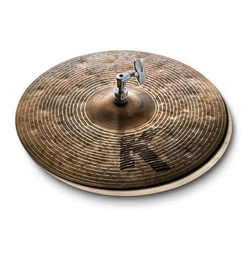 Zildjian K Custom 14 Zoll Special Dry Hi-Hat Cymbals - Paar - Becken für moderne Musikstile, bieten einen schönen Chick-Sound und einen dunklen Stick-Sound mit einem rohen, natürlichen Finish.