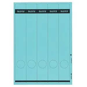 LEITZ 125 Ordneretiketten 1688-35 blau - Zubehör Ordner mit 125 selbstklebenden, farbintensiven Etiketten für perfekte Organisation und schnelle Beschriftung mit LEITZ EasyPrint.