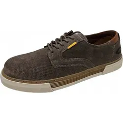 Camel Active Schnürer Grün - 44 - Sneaker in khaki mit hochwertigem Velourleder, weicher Laufsohle und herausnehmbarer Decksohle für individuellen Komfort – ideal für stilbewusste Herren.