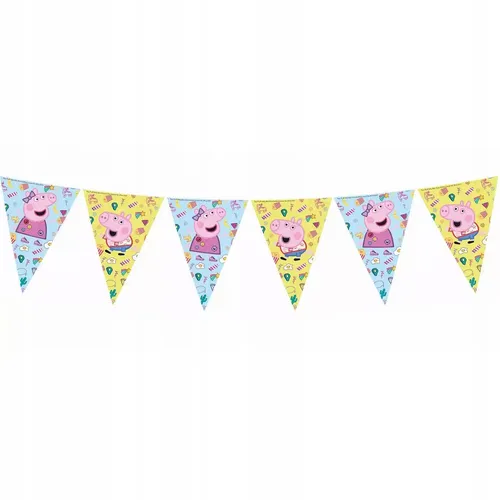Girlanda Peppa Pig 230cm Godan 5201184911044