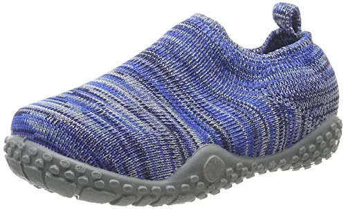 Playshoes Strick, Unisex-Kinder Niedrige Hausschuhe, Blau (Blau 7), 24/25 EU (7.5 Child UK)