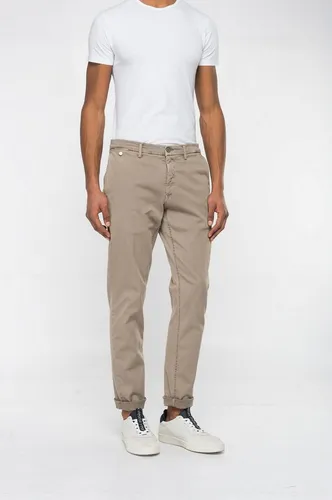 Replay Chinohose Benni Regular Slim beige 33 - Stoffhosen mit elastischem Material für optimalen Tragekomfort, perfekt für einen lässigen Look im Alltag.