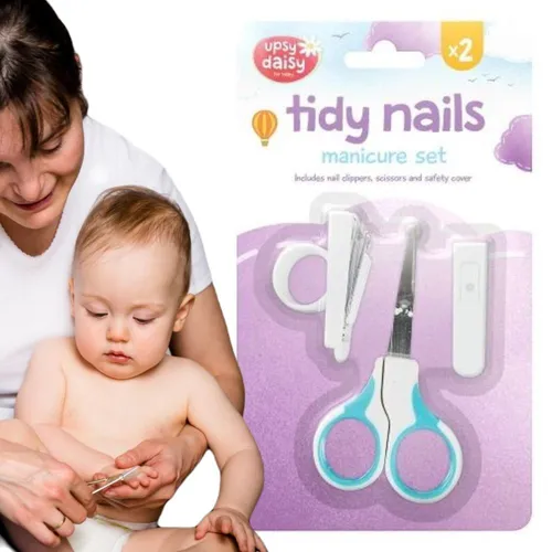 Baby Nagelschere Nagelknipser Baby Maniküre Set Nagelpflege Sicherheits Kinder B