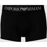 Armani Cotton Stretch Trunk Schwarz von Emporio Armani