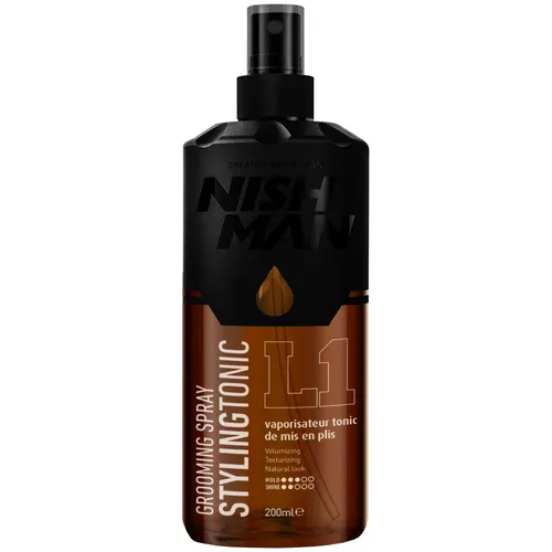 Nishman Grooming Spray 200ml Verleiht Volumen und Textur, alle Haartypen