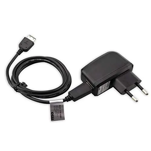 caseroxx Ladegerät für Samsung GT-S5230 Star – Set mit 220V Netzadapter (1.0) & USB-Kabel