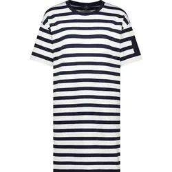Monari Midikleid Kleid marine ringel