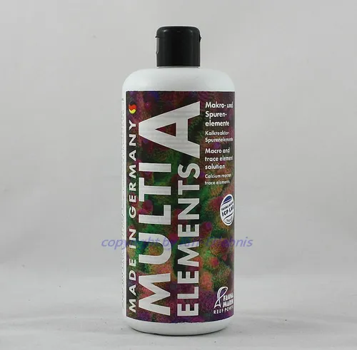 Multi Elements A 1000ml Fauna Marin Spurenelemente für Kalkreaktoren 39,50€/L