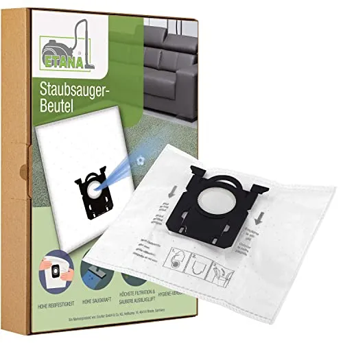 Etana 10x Staubsauger-Beutel kompatibel mit AEG Electrolux Jetmaxx Jet Maxx Öko 1350 Watt - Staubbeutel