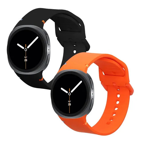 2x Sportarmband für Samsung Galaxy Watch 8 Galaxy Galaxy Watch 8 Classic 46mm