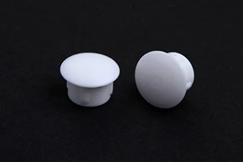 Abdeckkappen, weiss, 10 mm 10