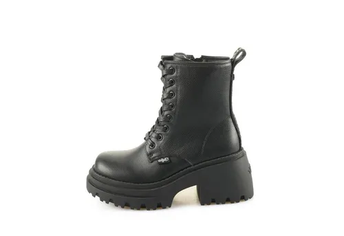 Buffalo Braver Schnürboots schwarz 40 EU in schwarz von Buffalo