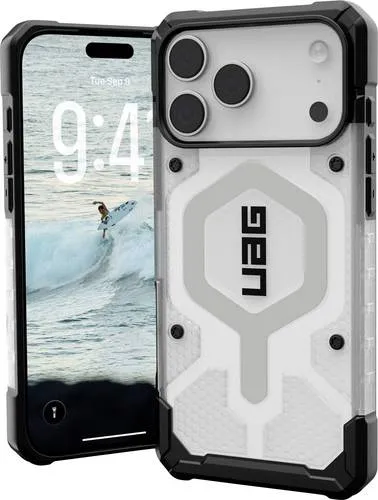 UAG Case Cover für iPhone 17 Pro Max - Schutzhülle Transparent - Taschen & Schutzhüllen, leichte und robuste Handyhülle mit rutschfester Oberfläche, idealer Schutz gegen Stöße für dein iPhone 17 Pro Max.