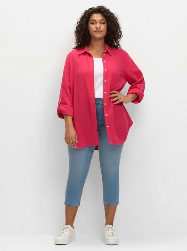 Sheego Klassische Bluse Hemdbluse Langarm von sheego