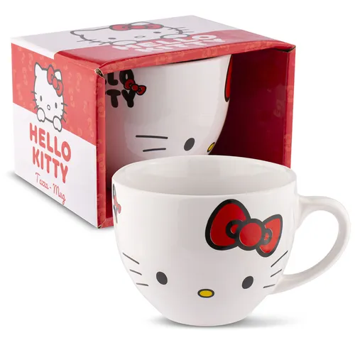 Hello Kitty Tasse – Kaffeetasse Kaffeebecher Kaffee Tee Kinder Becher