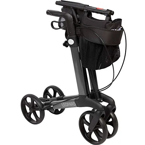 Mobilex Rollator Leopard anthrazit