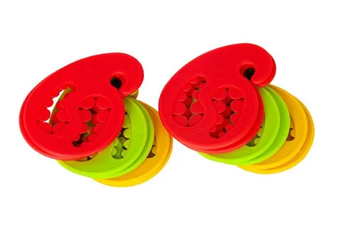 Gravidus Wäscheklammern 12er Set Sockenhalter Klammer Halter Silikon