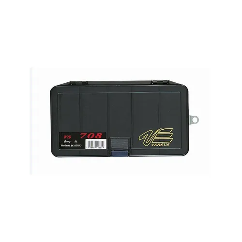 Produktbild Meiho VS-708 Köderbox Smoke Black Zubehör Tackle Box Köder Kunstköder