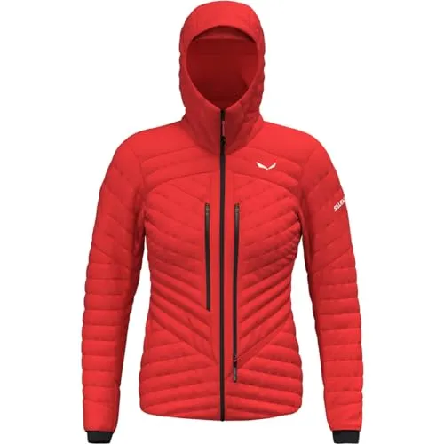 SALEWA Damen Ortles Hyb RDS Dwn W Jacket Jacke, orange, 36