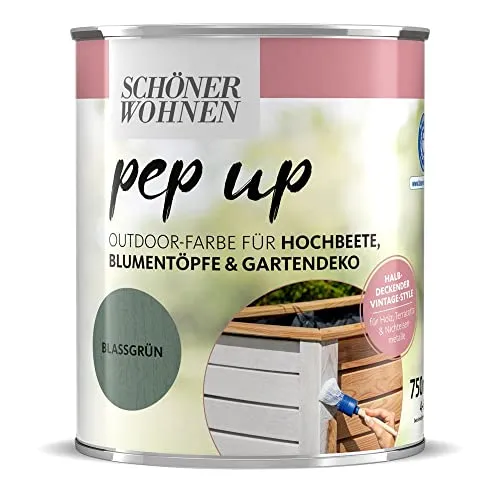 Schöner Wohnen pep up Outdoorfarbe Blassgrün von Schöner Wohnen Kollektion